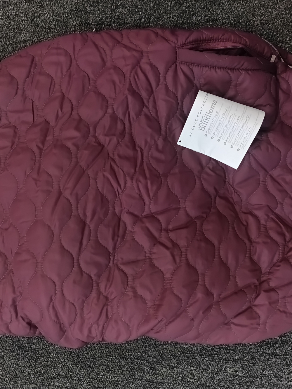LIKE NEW - JJ Cole Urban BundleMe Car Seat & Stroller Cover